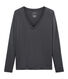 Langärmeliges damen-t-shirt sea island aus baumwolle