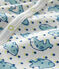 Baby-Strampler aus Rippstrick weiss MARSHMALLOW/weiss MULTICO