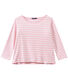 Gestreiftes Damen-Shirt mit 3/4-Ärmeln