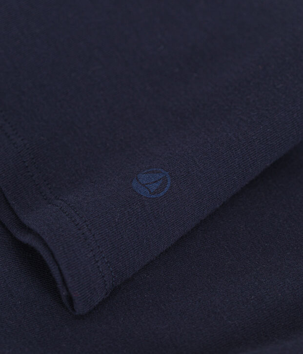 Lang&auml;rmeliges Damen-T-Shirt L'Iconique aus einfarbigem Rippstrick SMOKING