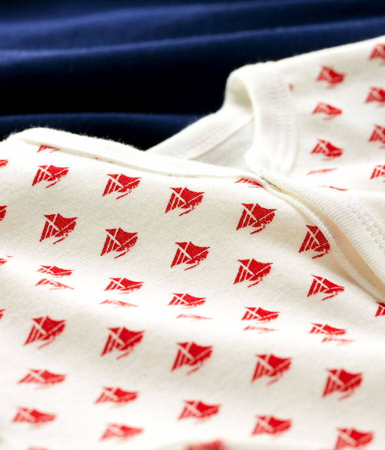 2er-Set Baby-Strampler aus Rippstrick f&uuml;r Jungen vielfarbig