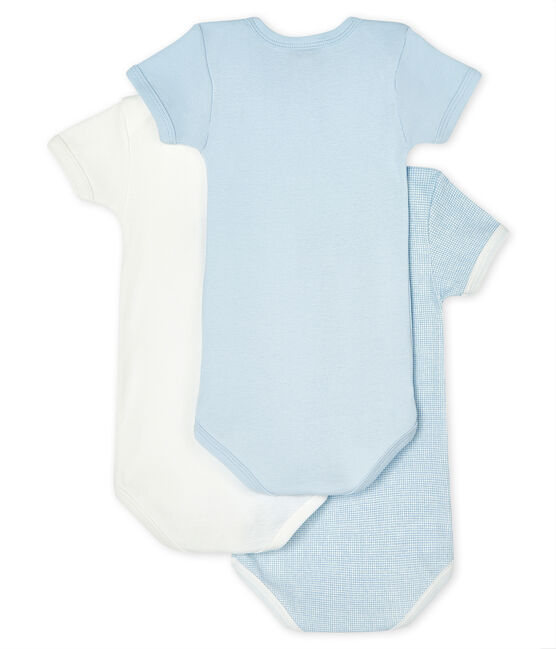 Trio kurzärmelige Baby-Bodys variante 1