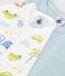 Set Baby-Kurzoveralls aus bedruckter Baumwolle variante 1