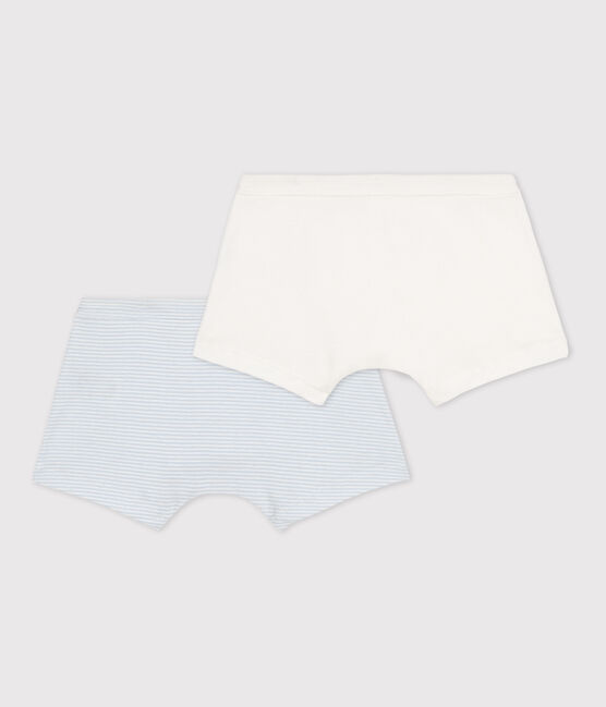 2er-Set Boxershorts aus Baumwolle mit Ringelstreifen für Jungen variante 1