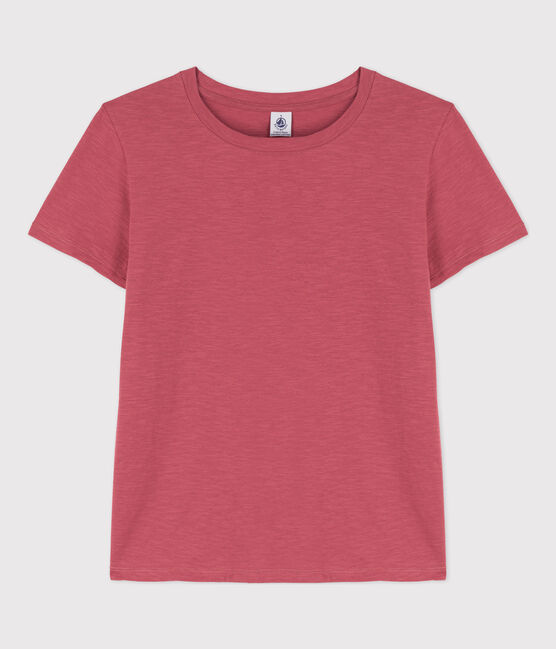 T-Shirt LE DROIT aus Baumwolle mit Rundhalsausschnitt rosa PAPI