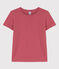 T-Shirt LE DROIT aus Baumwolle mit Rundhalsausschnitt rosa PAPI