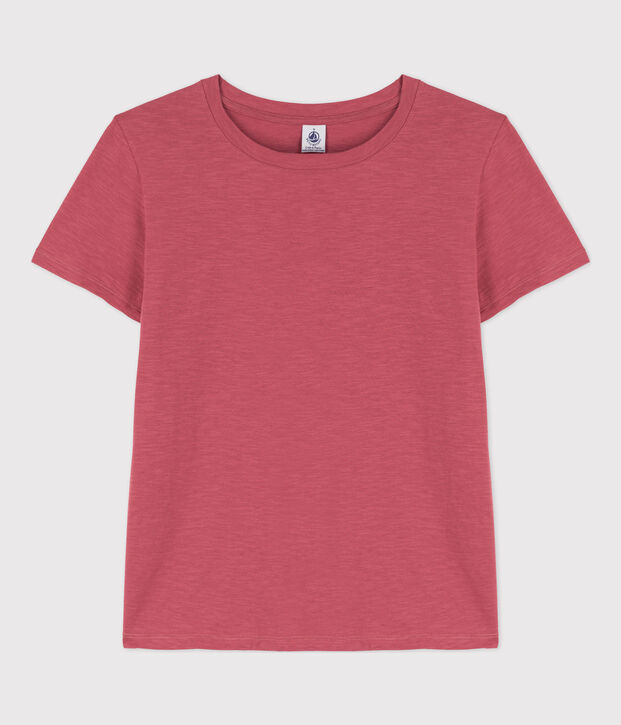 T-Shirt LE DROIT aus Baumwolle mit Rundhalsausschnitt rosa