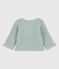 Baby-Cardigan aus Bio-Baumwollstrick grün HERBIER