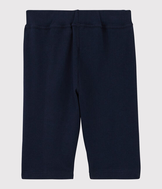 Kinder-Bermudas aus mittelschwerem Jersey für Jungen blau SMOKING
