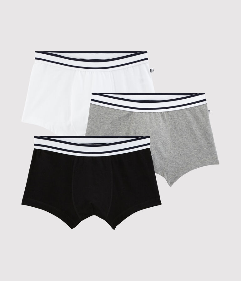 3er-Set herren-boxershorts vielfarbig