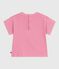 Langärmeliges Baby-T-Shirt aus Baumwolle mit Katzenmotiv BOUDOIR
