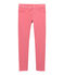 Mädchen-Hose aus farbigem Denim rosa PETAL