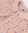 Geblümter Baby-Pyjama aus Baumwolle  rosa SALINE/weiss MULTICO