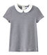 Gestreiftes Mädchen-T-Shirt