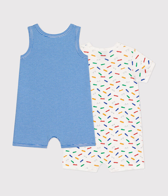 Kurze Baby-Overalls aus Baumwolle im 2er-Set variante 1