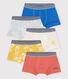 5er-Set Boxershorts aus Baumwolle mit Hawaiimuster für Jungen