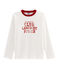 T-Shirt für Jungen weiss MARSHMALLOW