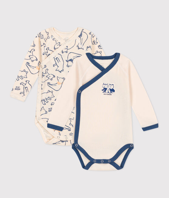 2er-Set Baby-Bodys für Neugeborene variante 1