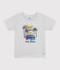 Kurzärmeliges Kinder-T-Shirt aus bedruckter Baumwolle