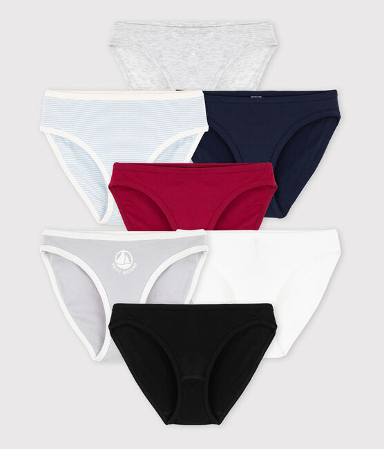 Überraschungsset aus 7 Slips für Damen variante 1