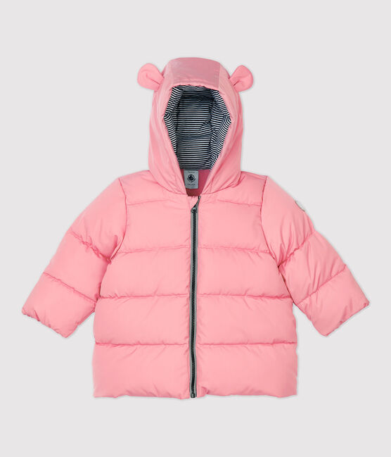 Baby-Anorak aus Polyester. rosa CHARME