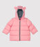 Baby-Anorak aus Polyester. rosa CHARME
