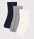 3er-Set Kindersocken für Jungen