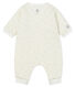 Langer Baby-Overall aus wattiertem Rippstrick