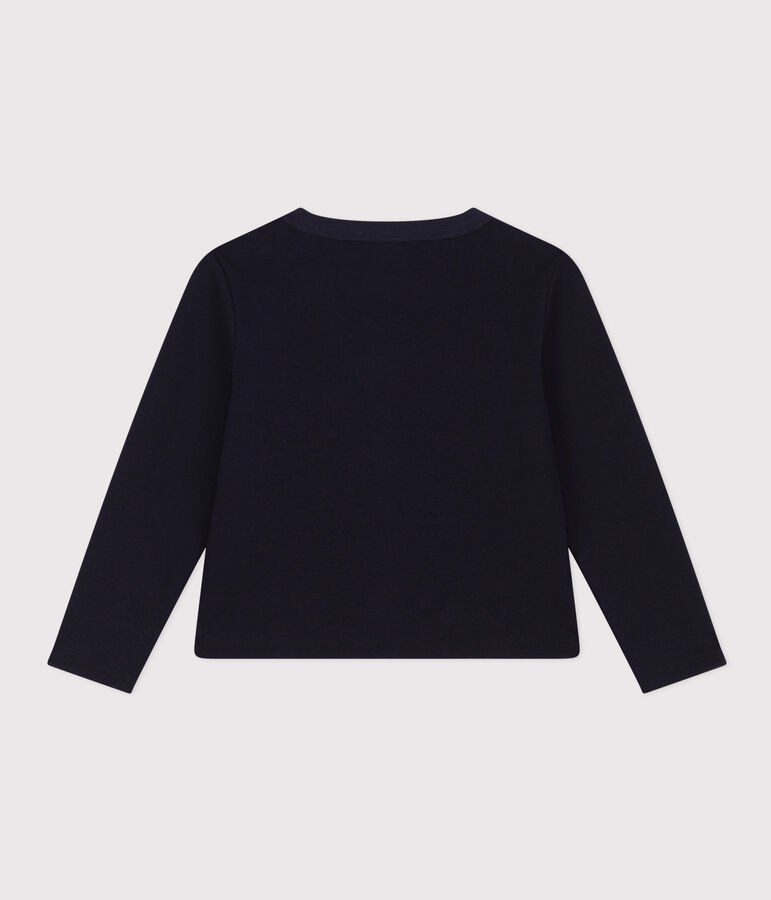 Kinder-Cardigan aus Baumwolle blau