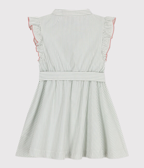 Ärmelloses Kinder-Kleid aus Baumwolle mit Streifen PAUL/ ECUME