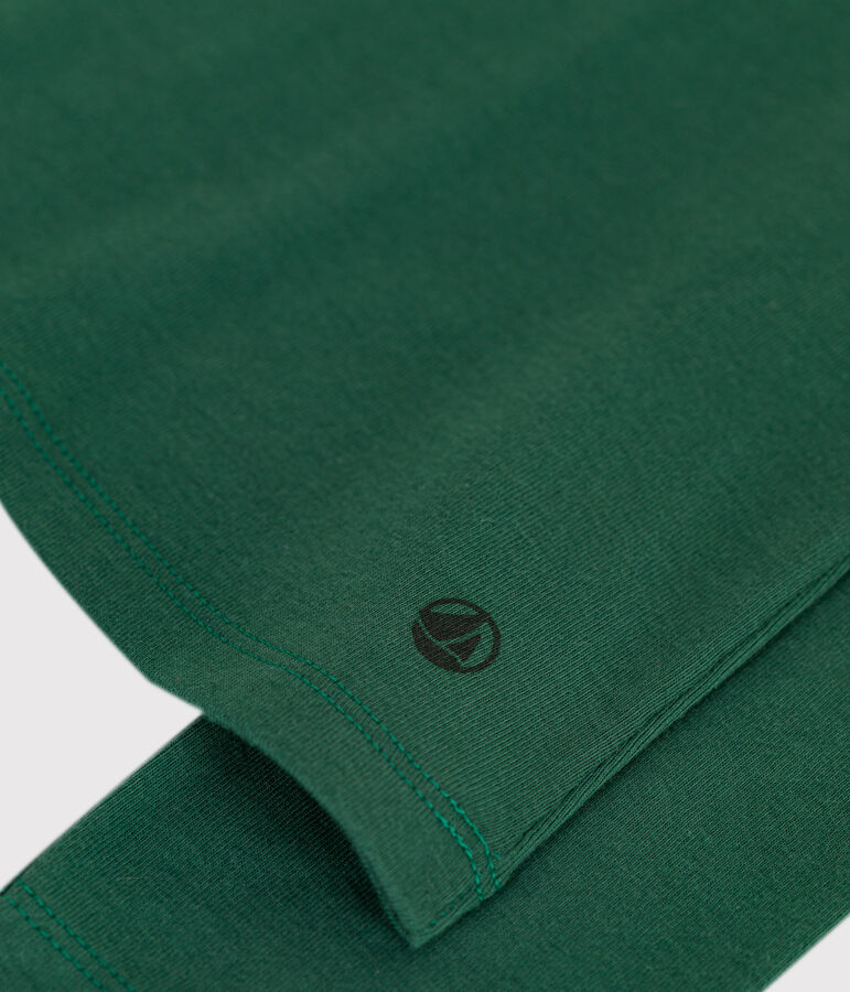 Damen-Rollkragenshirt L'Iconique aus Baumwolle gr&uuml;n