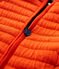 Kinder-Blouson aus gestepptem Doppeljersey für Mädchen / Jungen orange CAROTTE