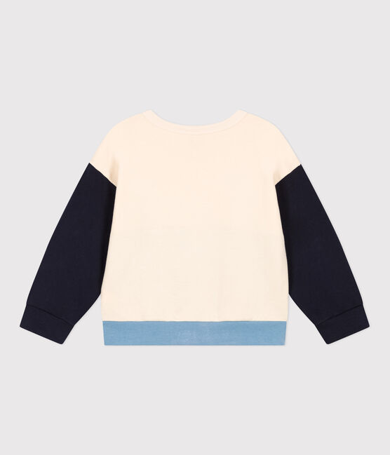 Sweatshirt aus Molton weiss AVALANCHE/ MULTICO