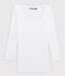 Emblematisches T-Shirt für Damen weiss ECUME