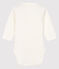 Langärmliger Babybody für Jungen weiss MARSHMALLOW