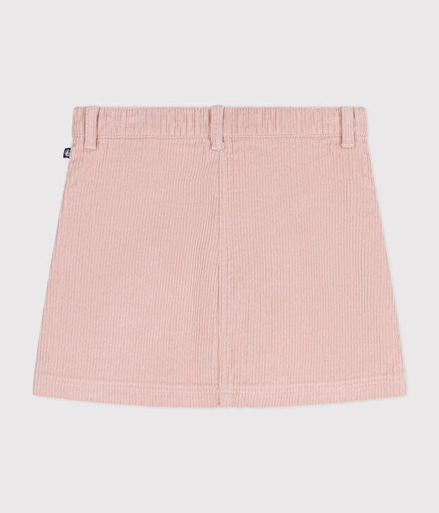 Kinder-Rock aus Fein-Cord f&uuml;r M&auml;dchen rosa