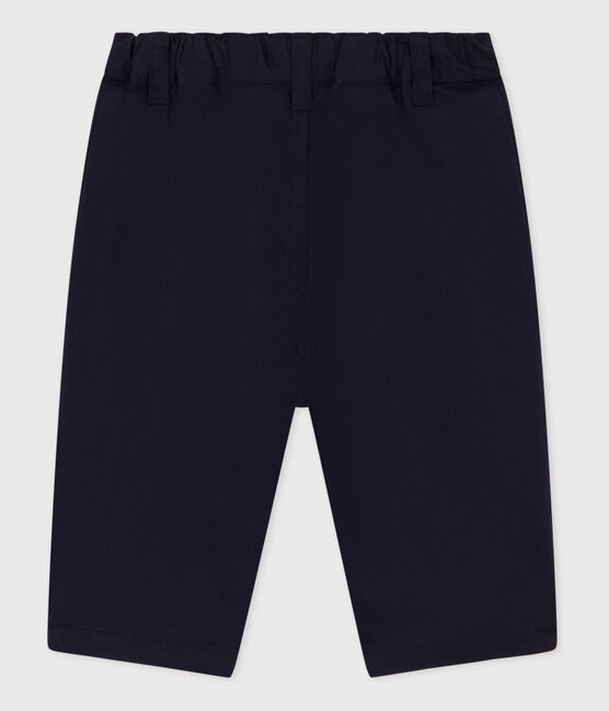 Baby-Hose aus Sergestoff blau SMOKING