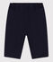 Baby-Hose aus Sergestoff blau SMOKING