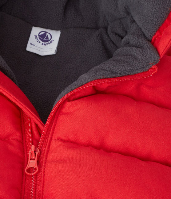Baby-Jungen-Winterjacke rot FROUFROU