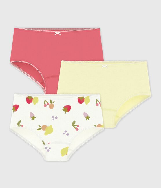 Set Kinder-Shortys aus Baumwolle mit Fruchtmotiv variante 1