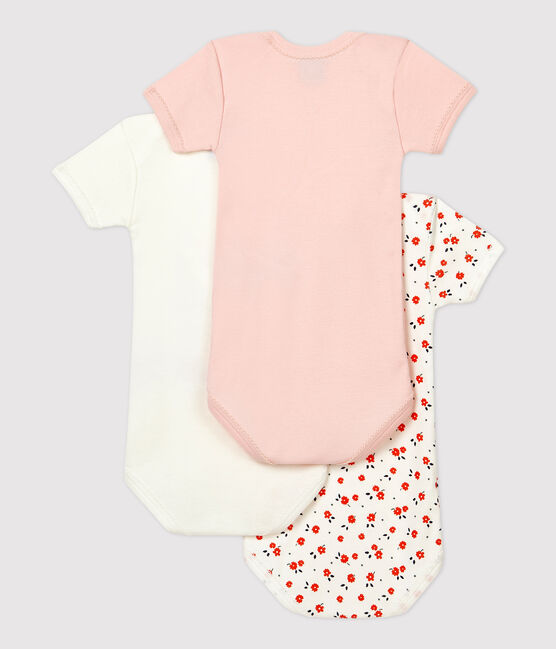 3er-Set Baby-Bodys aus Bio-Baumwolle variante 1