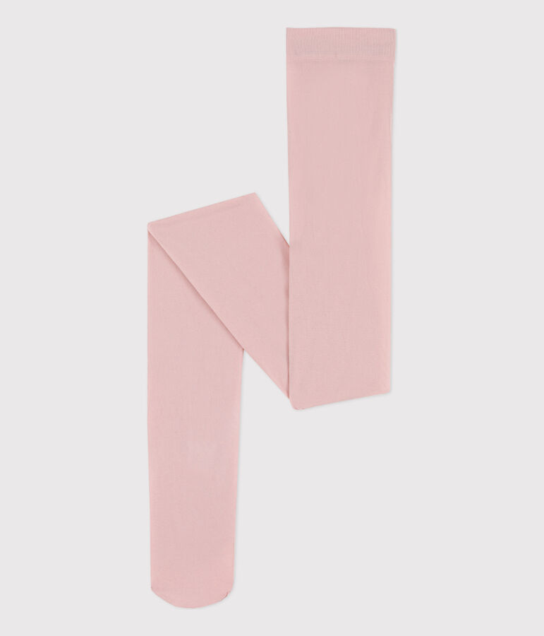 Kinder-Strumpfhose aus Mikrofaser f&uuml;r M&auml;dchen rosa
