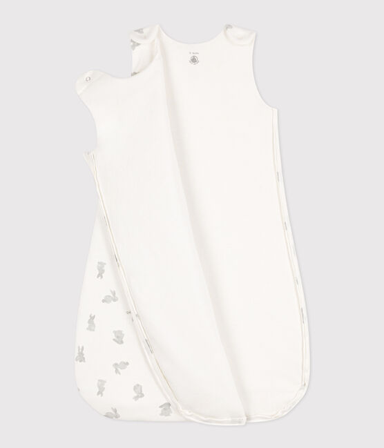 Baby-Schlafsack aus Baumwolle mit Häschen TOG 2 weiss MARSHMALLOW/grau GRIS