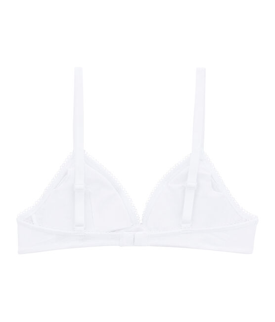 BH mit Pads für Mädchen weiss ECUME