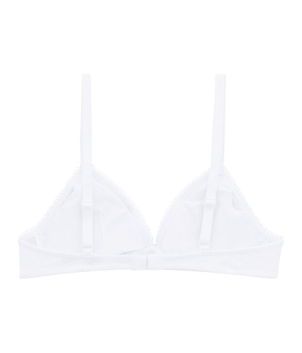 BH mit Pads f&uuml;r M&auml;dchen weiss