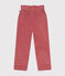 Kinder-Hose aus Fein-Cord für Mädchen rosa ROSEWOOD