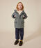 Warme Kinder-Regenjacke aus Sherpa für Mädchen und Jungen grün THUYA