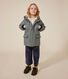 Warme Kinder-Regenjacke aus Sherpa für Mädchen und Jungen
