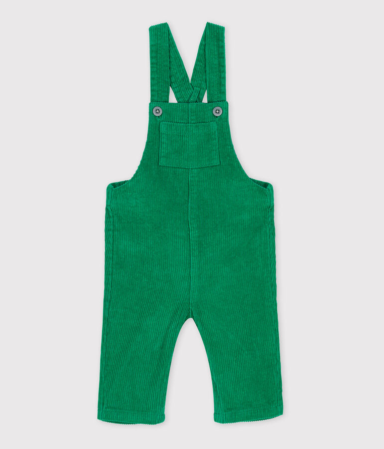 Lange Babylatzhose aus Cord MATCHA