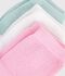 3er-Set Baby-Socken aus Baumwolle mit Herz-Lochstickerei vielfarbig